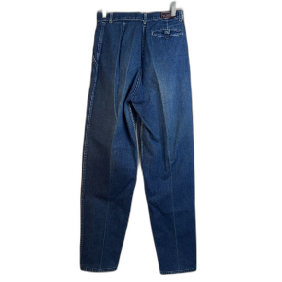 212 Exchange Retro Y2K Denim Jeans Pleated Waist High Rise 80s 90s Size 0 VTG - Picture 2 of 13